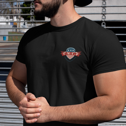 Love It Or Leave It Mens Short Sleeve  - outside front black